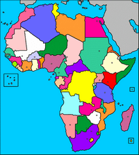 Afrique carte